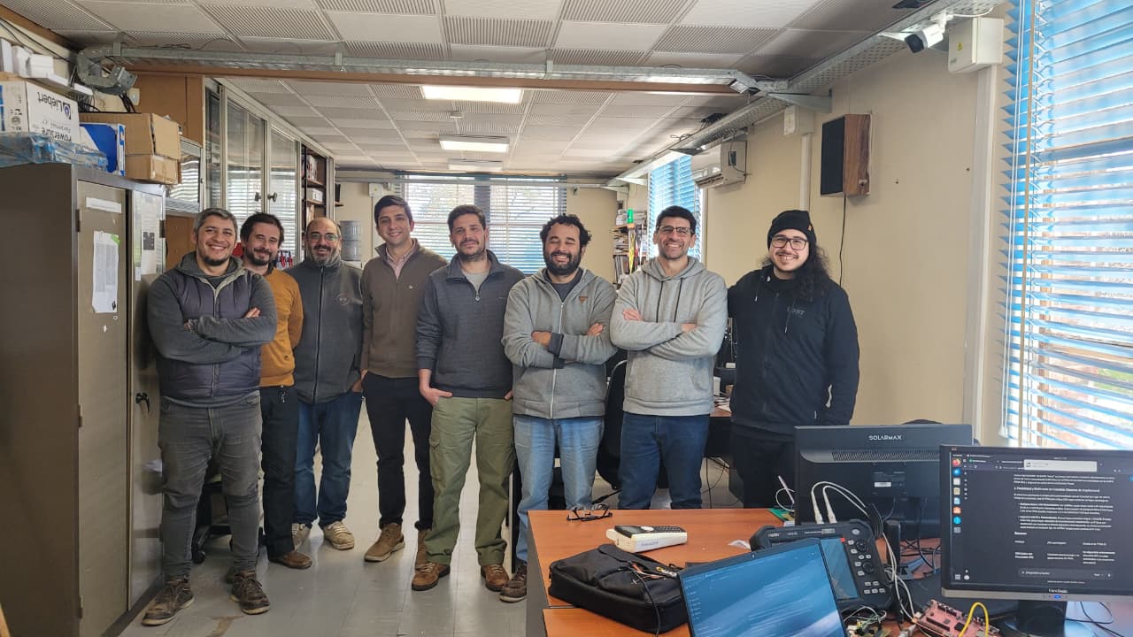 Equipo de trabajo del IAR y la UNSJ