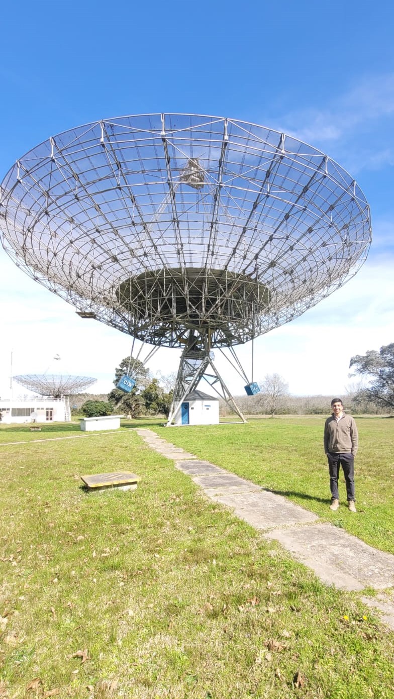 Antena principal del Instituto Argentino de Radioastronomía